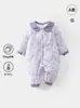 Ropa de Algodón Acolchada de Otoño e Invierno para Bebés Tipo Algodón Acolchado Monos Gruesos de Algodón Puro para Bebés Recién Nacidos Niños y Niñas para Salir y Gatear