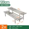 Suporte de Flores de Aço Inoxidável com Design em Camadas para Varanda, Suporte Multicamadas para Suculentas, Rack Alargado para Exibição de Plantas Externas, Suporte para Vasos de Flores, Flores Artificiais