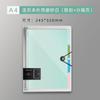 Cuaderno de Hojas Sueltas con Clip Metálico Estudiante Simple Carcasa Esmerilada Cuaderno de Espiral Bloc de Notas Núcleo de Hojas Sueltas