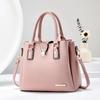 Bolsa de três camadas de grande capacidade feminina 2024 Novo estilo Texeled Bolsa feminina Bolsa de ombro para viajante Bolsa feminina Bolsa de mão