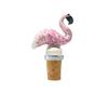 Fornecedor do Fabricante Rolha de Vinho Flamingo Rosa Cristal Dia dos Namorados Rolha de Vinho Tinto Rolha de Champanhe Rolha a Vácuo para Vinho Tinto