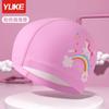 Gorro de Natación Infantil Original Yuke para Niños y Niñas Dibujos Animados PU Impermeable Protección de Oídos Gorro de Natación Equipo de Natación para Bebés