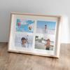 Oco tridimensional combinação quadro quadro quadro tabela atacado vestido de noiva casal Crianças 6 polegadas quadro comemorativo 2 moldura quádrupla parede pendurada