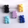 Acrílico color sólido vertical vacío oso de caramelo DIY aretes accesorios para el cabello accesorios para carcasa de teléfono móvil accesorios para ropa accesorios