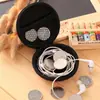 Caixa de Armazenamento para Fones de Ouvido Mini Bolsa Multifuncional para Fones de Ouvido Bolsa de Armazenamento para Pen Drive Carregador Cabo de Dados Capa Protetora Portátil