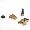 Aquário Paisagismo Jardim Mesa de Areia Modelo Bonsai Ponte Flutuante Micro Paisagem Ornamentos Artesanato Decorativo de Resina Pagode Hexagonal