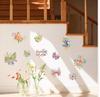Nuevas pegatinas gratuitas pintadas a mano mariposa creativas para habitación infantil dormitorio refrigerador pegatinas de pared extraíbles ecológicas suministro directo