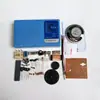 Kit de radio piezas de montaje DIY enseñanza práctica de soldadura componentes de tubo materiales de producción de capacitación