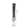 Pinza de silicona para alimentos de acero inoxidable 304, pinza para alimentos, pinza para postres, pinza para hielo, pinza para hielo, pinza para hielo, pinza para azúcar, pinza para hielo