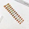 Tiras de Gatinho com Glitter Unhas Prontas Venda Direta da Fábrica Tiras de Unha Usáveis Personalizadas Múltiplos Tipos Múltiplos Estilos Adesivos de Unha