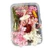 Pacote de material de frutas secas de Natal DIY Garland material flor seca flor eterna aromaterapia vela material decoração de moldura de foto