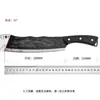 Faca de Açougueiro Longquan Matadora de Dragões em Aço Inoxidável, Faca de Cozinha para Cortar Ossos, Faca para Cortar Ossos, Faca de Açougueiro para Madeira, Faca para Cortar Ossos 2,5kg