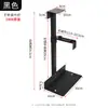 Soporte Colgante para PC Debajo del Escritorio Estante Flotante para Computadora Colgador de Gabinete de PC de Escritorio de Oficina Bandeja Soporte Metálico