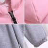 Conjunto de suéter para meninas inverno Novo estilo ocidental Celebridade da internet rua badalada outono e inverno forrado com fleece infantil casual esportivo conjunto de duas peças