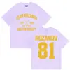 Código Europeu Transfronteiriço Competição Intensa Ilya Rozanov Camiseta 81 Boston Hockey Edição Harajuku