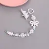 Cadena para Teléfono Dopamina Tendencia en Tiktok Colgante DIY Decoración de Uñas Ojo de Oveja Cadena de Perlas Adorno Colgante Celebridad de Internet