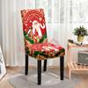 Funda de silla de Navidad nueva transfronteriza todo incluido atmósfera doméstica decorativa de dibujos animados funda de silla de comedor funda de silla a prueba de polvo al por mayor