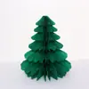 Linterna Colgante Árbol de Navidad de Origami Colgante Fiesta Navideña Papel Panal Árbol de Navidad Colgante Árbol de Navidad de Panal