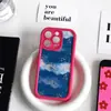 Adequado para iPhone 15 Paisagem Pintura a Óleo Criativa Capa de Celular Macia 17Promax Simples 14 High-End 13 Furo Fino 12