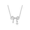 Collar de Lujo Ligero de Diseño Nicho Inspirado en Estrellas para Mujer, Cadena para Clavícula de Influencer de Tiktok para Verano