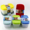 Venta Directa de Fábrica Caja de Almacenamiento para Refrigerador de Cocina, Forma Rectangular y Cuadrada, Caja para Conservar Frescos con Tapa, Caja de Almacenamiento Multifuncional