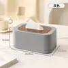 Caja de Papel Multifuncional para Sala de Estar Caja de Papel Simple con Resorte para Hotel Caja de Almacenamiento de Escritorio para Oficina en Casa Caja de Pañuelos
