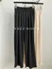 Otoño e Invierno 2024/Pantalones de Arroz Glutinoso Yamamoto Cómodos y Perezosos para Mujer, Pantalones Casuales Simples Sueltos de Pierna Ancha, Pantalones de Moda