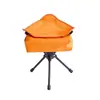 Banco Dobrável Rotativo de Metal para Exterior, Banco de Mochila, Banco Triângulo de Viagem para Motocicleta, Banco Rotativo Triangular, Banco Dobrável Leve