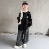 Ropa para niños Huzhou Zhili sudadera para niños 2026 otoño nuevo top de manga larga para niños ropa para bebé niño primavera y otoño