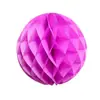 Linterna de Papel Bola de Panal para Boda Columna de Pasillo Decoración Set de Arreglo de Habitación de Boda Atrezzo para Fotos de Sala de Boda de Celebridad de Internet