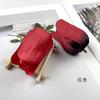 Cabeza de flor de tulipán de estilo europeo, corona hecha a mano, tocado, accesorios para decoración de fotografía del hogar, flores falsas, pequeños adornos