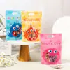 Bolsas Tote para Presente Infantil, Sacos para Embalagem de Doces de Feriado, Sacos para Assar, Sacos com Zíper para Biscoitos, Sacos de Embalagem de Doces com Desenhos
