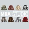 Gorro de Punto a Cuadros para Mujer en Otoño e Invierno Estilo Coreano Nicho Circunferencia de Cabeza Grande Gorro de Lana Estilo Japonés Estilo que Muestra la Cara Gorro Pequeño de Navidad