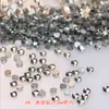 Pedras Strass Irregulares de Fundo Plano de Alta Qualidade para Nail Art, Decorações de Unhas Falsas de Diamante Espumante Prata com Fundo Plano, Estilos Mistos
