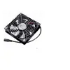 Ventilador de Gabinete de 12CM Alto Flujo de Aire Alta Velocidad 220V Velocidad Ajustable Radiador de Refrigeración por Agua Refrigeración Suculentas Ventilador de Ventilación