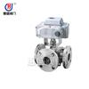 Válvula de Bola Eléctrica de Tres Vías Directa de Fábrica Q944f/q945f Suministro Inmediato Q944f/q945f T Eléctrica