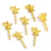 Accesorios para Joyería de Aleación DIY Colgante de Estrella Pentagrama Varita Mágica Pulsera Llavero Colgante Decorativo L350