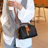 Bolso Boston transfronterizo 2023 Nuevo bolso de cuero genuino para mujer de cuero suave estilo occidental bandolera de hombro Bolsos bolso de mano