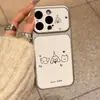 Funda para Teléfono Compatible con iPhone 17 Pro Max Hueso Cachorro Apple 16 Pro Nuevo 15 Pro Nicho 16 Textura de Cuero