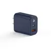 Cargador Rápido Mini GaN de Nitruro de Galio PD30W Multipuerto de Color Cabezal de Carga Rápida pd30w Calibre de EE. UU. Aplicable a Varios Dispositivos