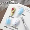 Caneta Multifuncional de Manicure de Sete Pinos Cabo Antiderrapante de Aço Inoxidável Buccellari Pintado Escovado Ferramenta de Manicure Flexível