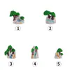 Micro-Paisagismo Criativo Rocha Artificial Árvore Musgo DIY Jardinagem Garrafa Ecológica Cena de Paisagismo Decoração Acessórios Pequenos Ornamentos