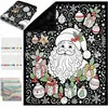 Manta Colorir DIY Mais Vendida no Exterior Manta Graffiti DIY Adequada para Uso Diário e Decoração de Casa
