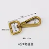 Anillo a presión giratorio para equipaje, punto, placa grande, hebilla, accesorios de hardware, hebilla de perro chapada para colgar lanzamientos altos, hebilla de gancho para mascotas multi-tamaño DIY