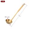 Utensilios de Cocina para el Hogar Acero Inoxidable 304 Cuchara para Olla Caliente Suministros de Cocina para Restaurante Colador Cuchara para Sopa Cucharón para Sopa Juego de Colador Venta al por Mayor