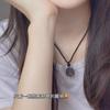 Colar com Pingente de Leão Popular Estilo Chinês, Corrente para Clavícula Unissex, Colar da Melhor Amiga Trendy Cool Girl, Presente de Aniversário