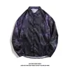 Camisa de hombre de manga larga otoño y verano ins camisa estampada de hombre estilo coreano estudiantil moderna holgada estilo Hong Kong abrigo delgado