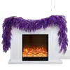 Meimei Venda Cruzada Amazon Mais Vendido Guirlanda de Pinheiro de Natal de Norfolk Decoração para Pendurar na Porta da Frente Enfeite de Escada Decoração de Casa