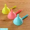 Embudo de Plástico para Cocina con Mango Largo, Embudo Grande para Líquidos, Embudo Multicolor Multifuncional para Vino y Salsa de Soja