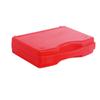 Caja de herramientas de plástico, caja de almacenamiento de instrumentos, caja de herramientas portátil, caja de herramientas transparente, venta al por mayor de fábrica